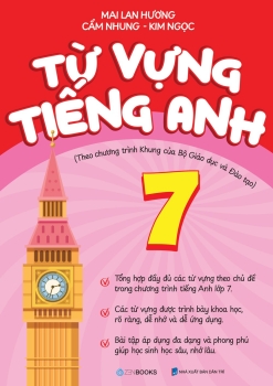 TỪ VỰNG TIẾNG ANH LỚP 7 (Theo chương trình khung của Bộ Giáo dục và Đào tạo - Chương trình GDPT mới)